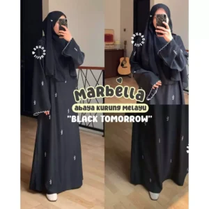 Alternative view of MARBELLA JUBAH KURUNG by Arunaoutfit