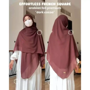EFFORTLESS FRENCH SQUARE ARABIAN VOILE