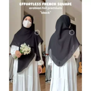 Alternative view of EFFORTLESS FRENCH SQUARE ARABIAN VOILE