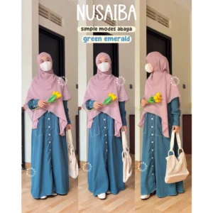 NUSAIBA ABAYA - by Arunaoutfit