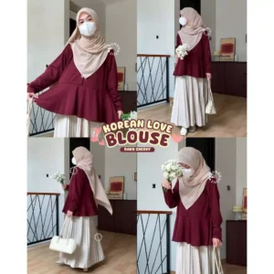 KOREAN LOVE BLOUSE