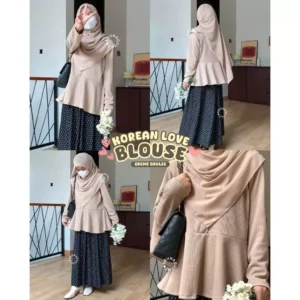 Alternative view of KOREAN LOVE BLOUSE