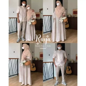 Alternative view of RAYA SIMPLE DRESS DAN KOKO SARIMBIT
