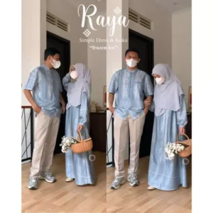 RAYA SIMPLE DRESS DAN KOKO SARIMBIT